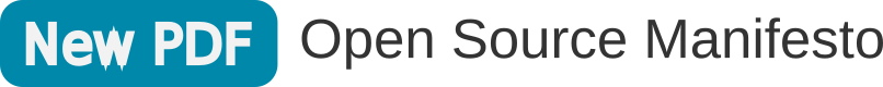 Download our Open Software Manifesto